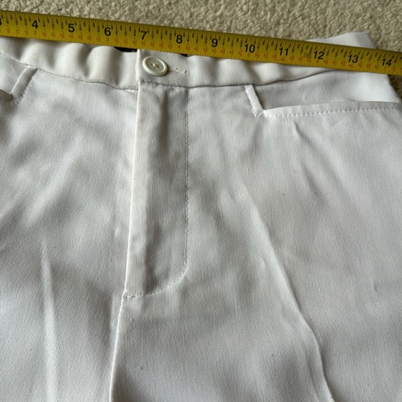 White pants & blue & white embroidered blouse - Picture 14 of 14